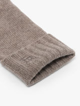 Gloves Cashmere Vercors  Etrier Beige vercors EVER429U-vue-porte