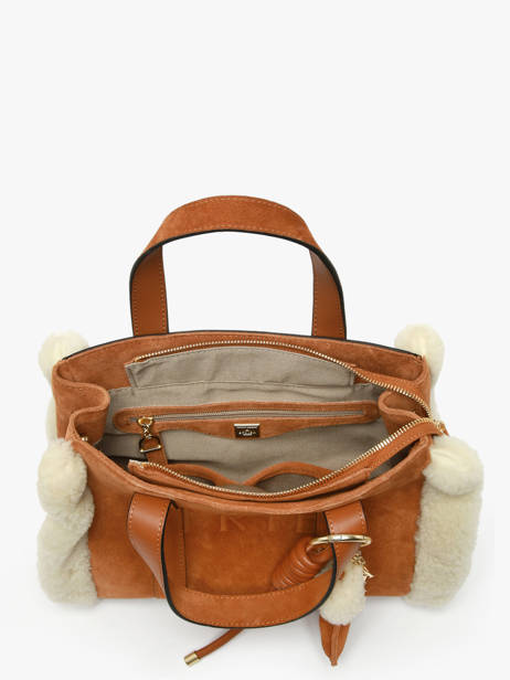 Sac Bandoulière Alpin Etrier Marron alpin EALP140S vue secondaire 4