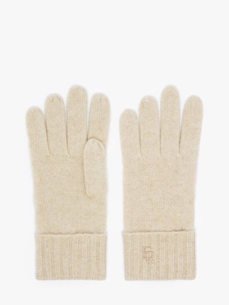 Gloves Cashmere Vercors  Etrier Beige vercors EVER429U