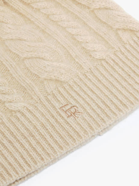 Beanie Cashmere Sierra Etrier Beige sierra ESIE430U other view 1